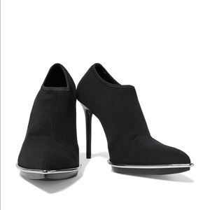 Alexander Wang Cara stretch-mesh ankle boots